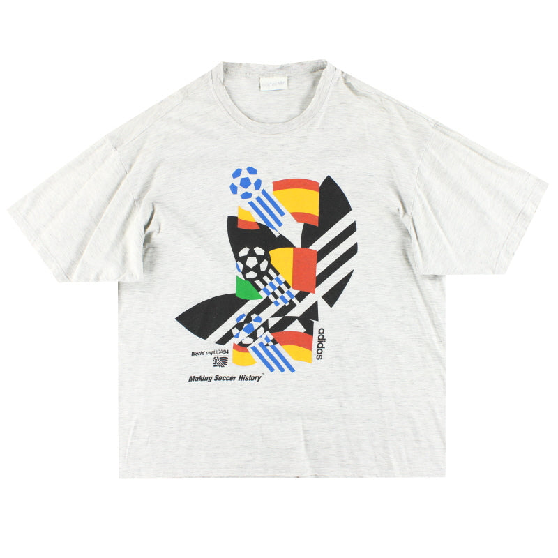 1994 FIFA World Cup adidas Graphic Tee L - Classic Football Kit