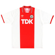 1989-91 Ajax Umbro Home Shirt XL - Classic Football Kit