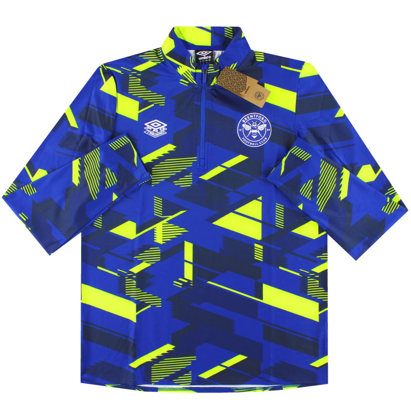 2023-24 Brentford Umbro Mid Layer 1/4 Zip Top *BNIB* S - Classic Football Kit
