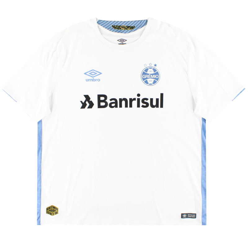 2019 Gremio Umbro Away Shirt *Mint* XXXL - Classic Football Kit