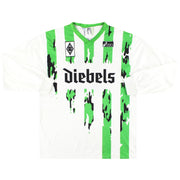 1994-95 Borussia Monchengladbach Asics Home Shirt #11 L/S XXL - Classic Football Kit
