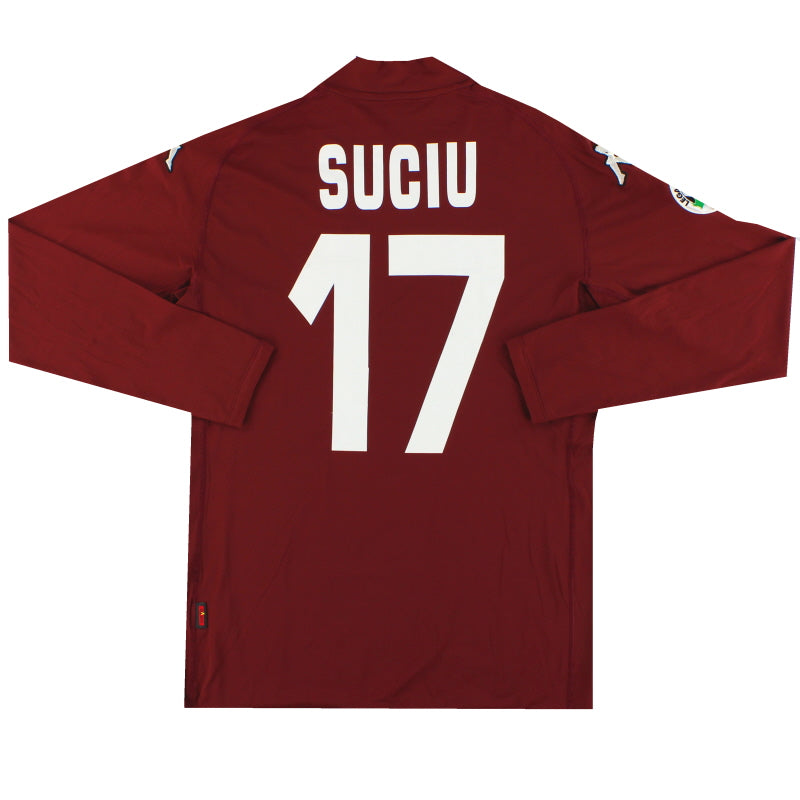 2008-09 Torino Kappa Match Issue Home Shirt Suciu #17 *Mint* L - Classic Football Kit