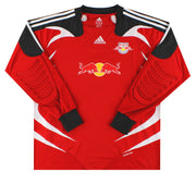 2007-08 Red Bull Salzburg adidas 'Formotion' Goalkeeper Shirt Ochs #1 L/S XL - Classic Football Kit