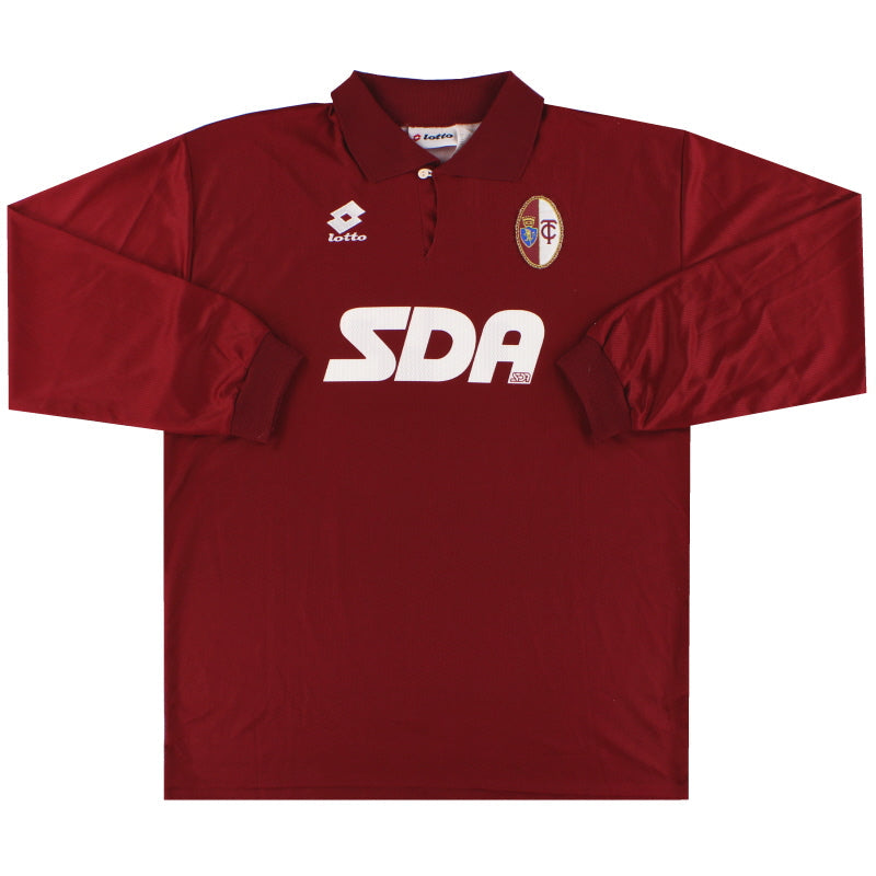 1995-96 Torino Lotto Match Issue Home Shirt L/S #23 - Classic Football Kit