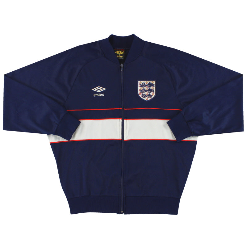 1984-87 England Umbro Track Jacket S - Classic Football Kit