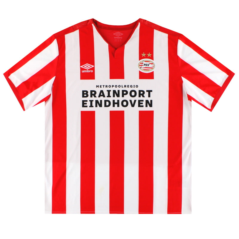 2019-20 PSV Umbro Home Shirt *Mint* XXL - Classic Football Kit