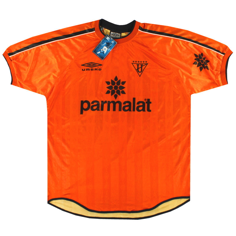 2001 LDU Quito Umbro Away Shirt *w/tags* XL - Classic Football Kit