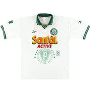 1998 Palmeiras Reebok Away Shirt #11 L - Classic Football Kit