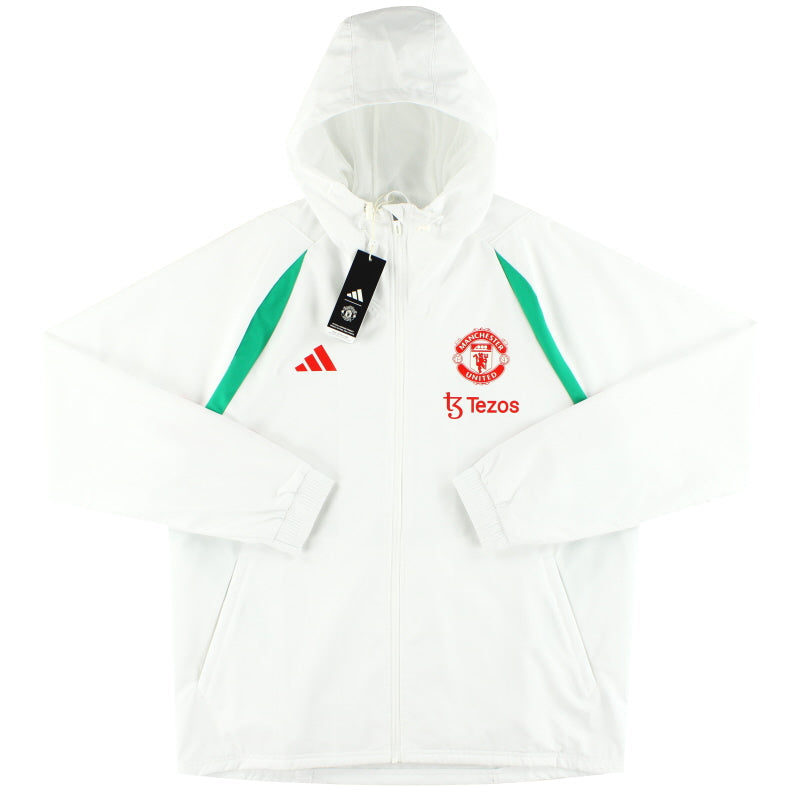 2023-24 Manchester United adidas Tiro 23 All Weather Jacket *w/tags* L - Classic Football Kit