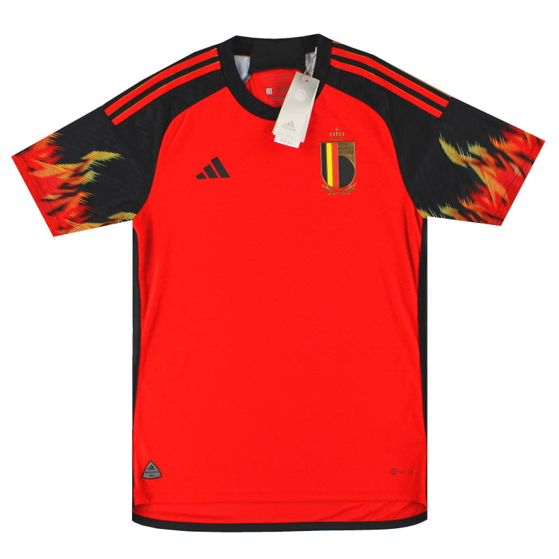 2022-23 Belgium adidas Authentic Home Shirt *w/tags* M - Classic Football Kit