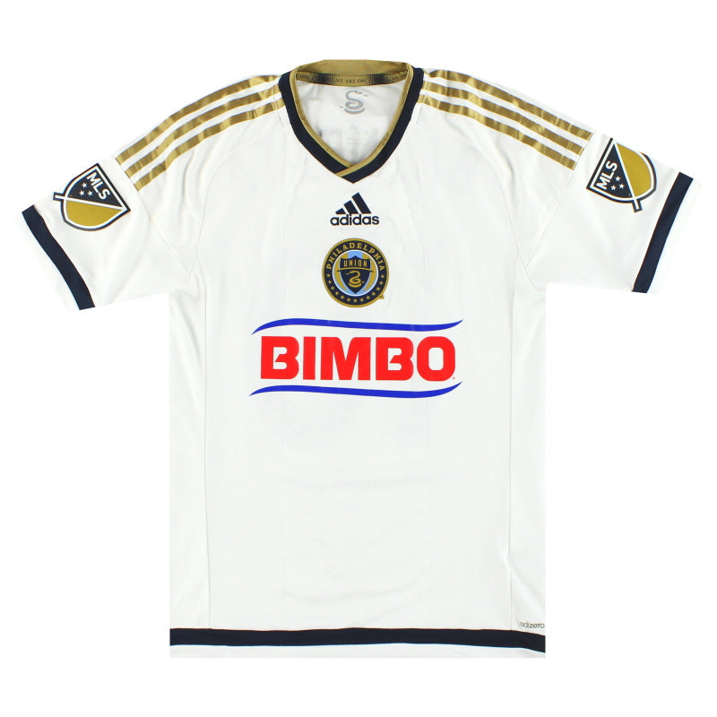 2015 Philadelphia Union adidas Away Shirt Barnetta #10 S - Classic Football Kit