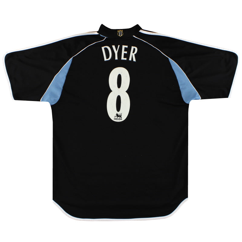 2000-01 Newcastle adidas Away Shirt Dyer #8 L
