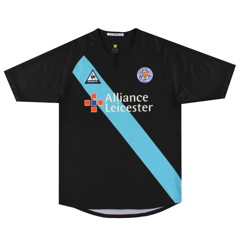 2003-05 Leicester Le Coq Sportif Away Shirt Thatcher #33 S - Classic Football Kit