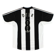 2001-03 Newcastle adidas Home Shirt Dyer #8 *As New* L - Classic Football Kit
