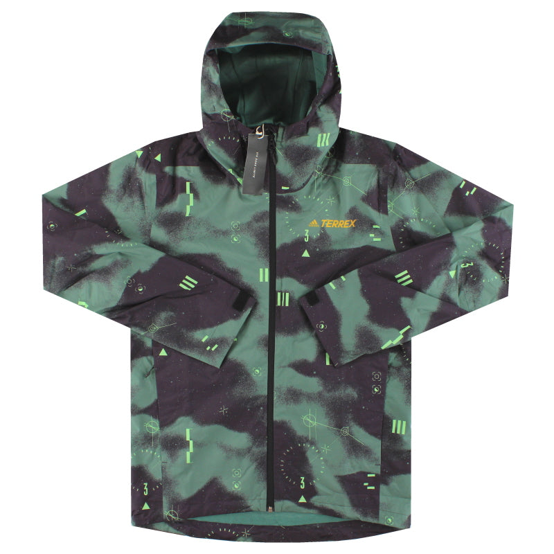 adidas Terrex RAIN.RDY Camo Jacket *BNIB* S - Classic Football Kit