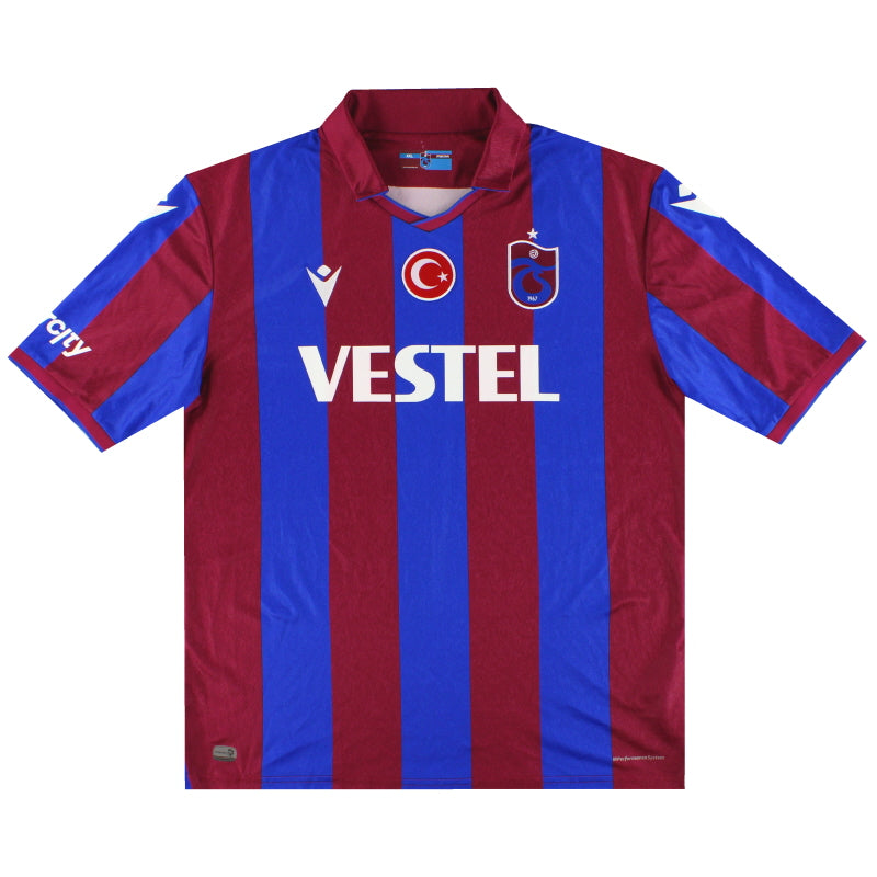 2020-21 Trabzonspor Macron Home Shirt *Mint* XXXXL - Classic Football Kit