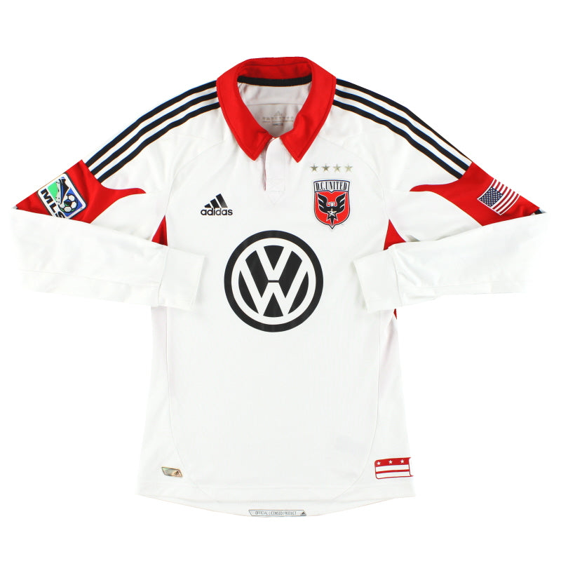 2012-13 DC United adidas 'Formotion' Away Shirt L/S - Classic Football Kit