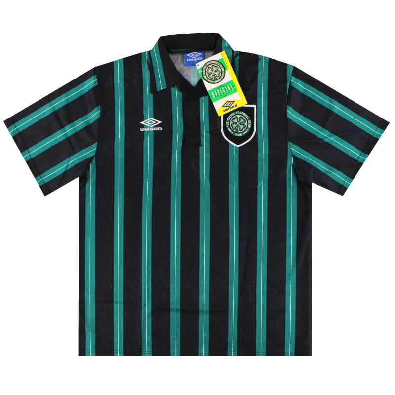 1992-93 Celtic Umbro Away Shirt *w/tags* XL - Classic Football Kit