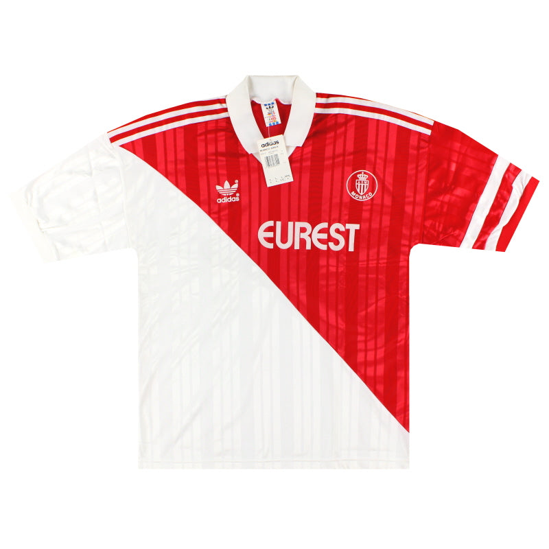 1994-95 Monaco adidas Home Shirt *w/tags* L - Classic Football Kit