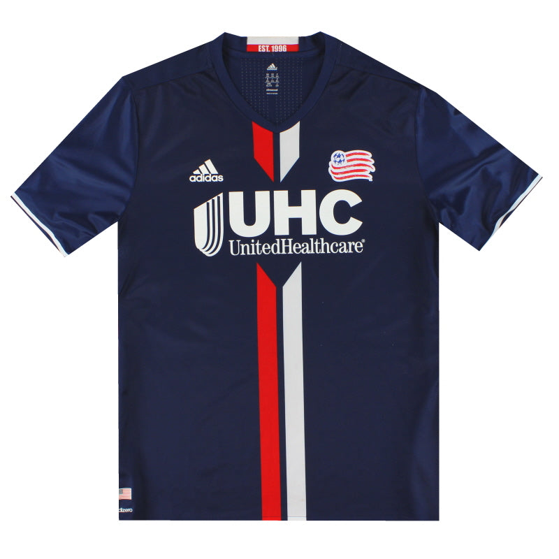2016-17 New England Revolution adidas Home Shirt XXL - Classic Football Kit