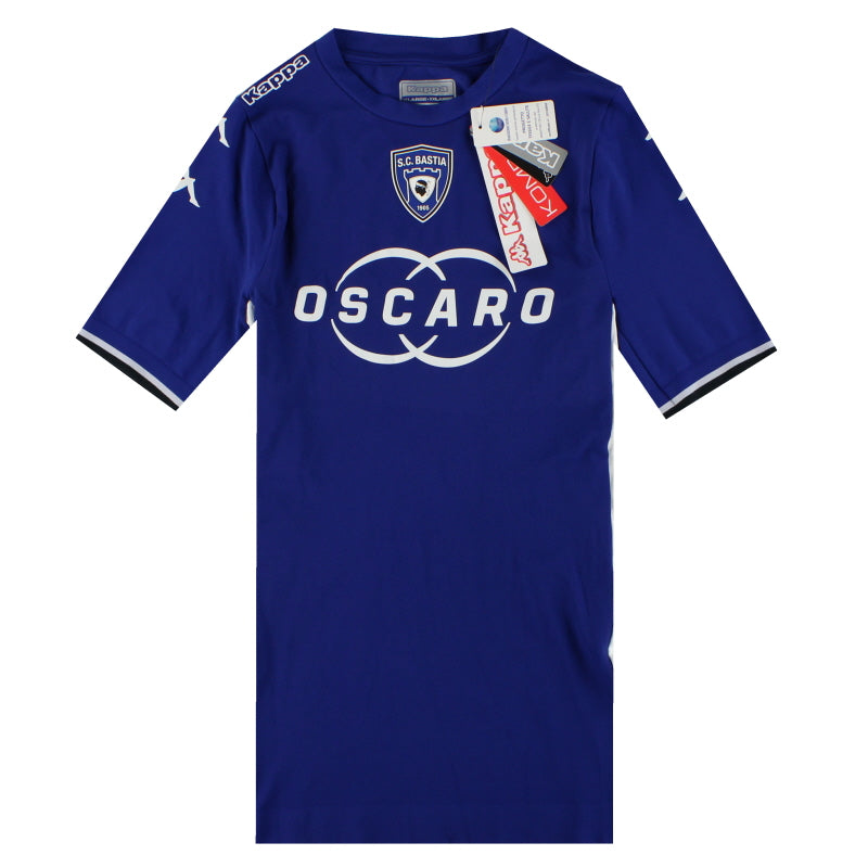 2017-19 Bastia Kappa Authentic Home Shirt *w/tags* XL/XXL - Classic Football Kit