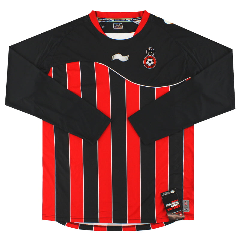 2011-12 Nice Burrda Home Shirt L/S *w/tags* XXL - Classic Football Kit