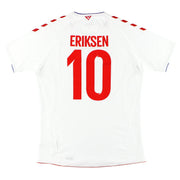 2018 Denmark Hummel Away Shirt Eriksen #10 *Mint* XL - Classic Football Kit