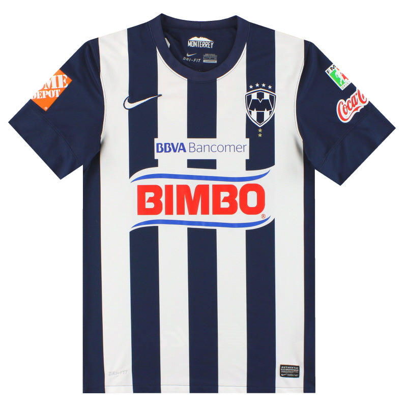 2012-13 Monterrey Nike Home Shirt S - Classic Football Kit