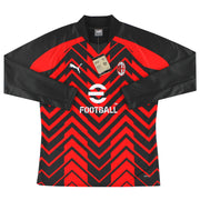 2023-24 AC Milan Puma Pre-Match Sweat Top *w/tags* L - Classic Football Kit