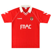 1990-91 Benfica Hummel Home Shirt XL - Classic Football Kit