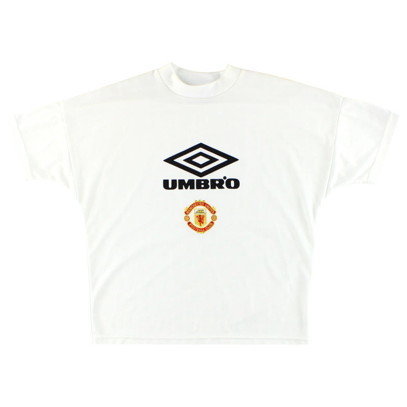 1996-97 Manchester United Umbro Training Shirt Y - Classic Football Kit