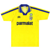 1992-93 Parma Umbro Away Shirt M - Classic Football Kit