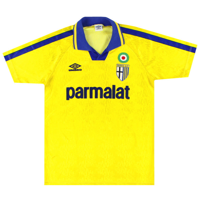 1992-93 Parma Umbro Away Shirt M - Classic Football Kit