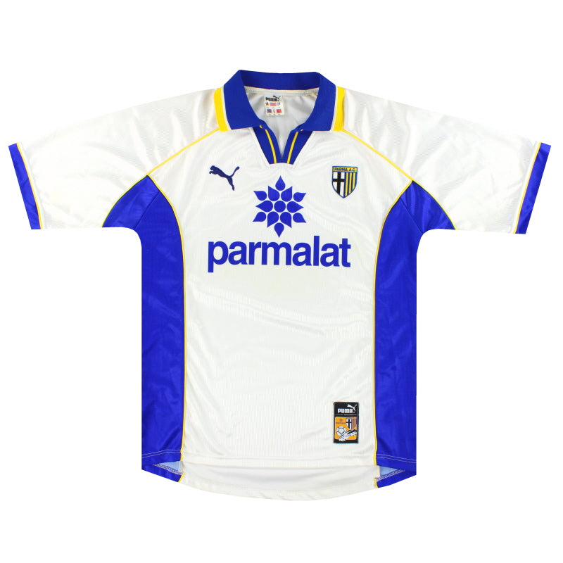 1997-98 Parma Puma Home Shirt XL - Classic Football Kit