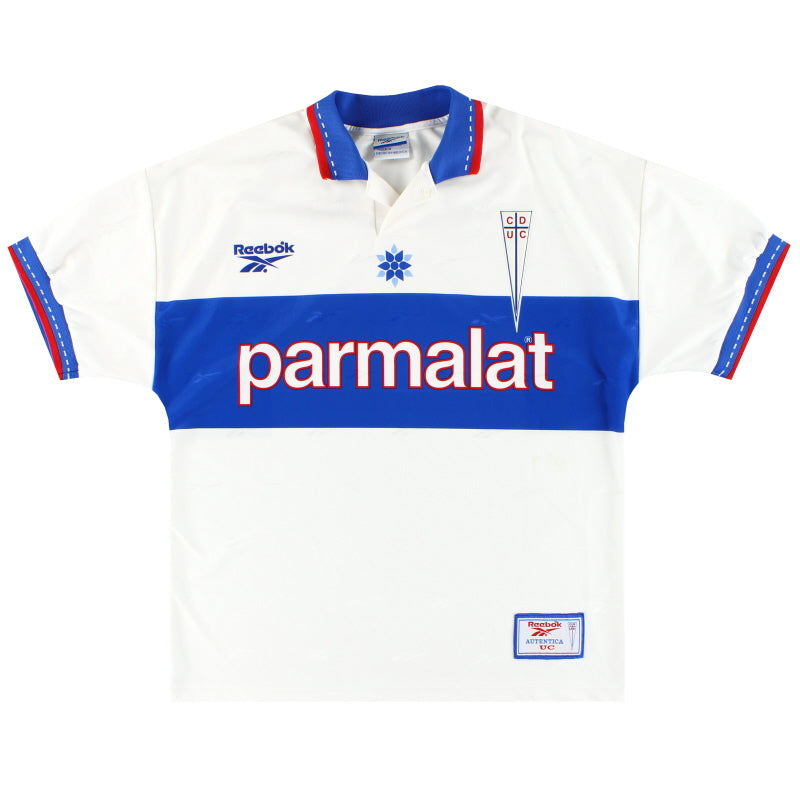 1998-99 Universidad Catolica Reebok Home Shirt *Mint* L - Classic Football Kit