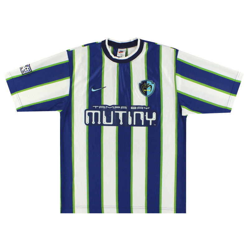 1998-99 Tampa Bay Mutiny Nike Away Shirt M - Classic Football Kit