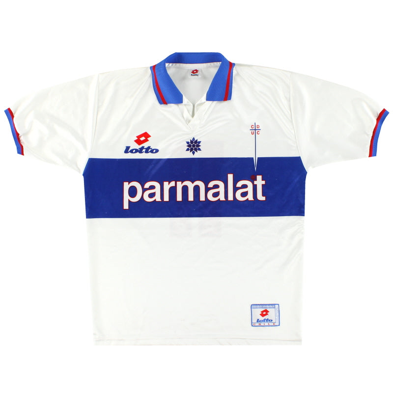 1997 Universidad Catolica Lotto Home Shirt #11 L - Classic Football Kit