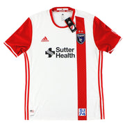 2017 San Jose Earthquakes adidas Player Issue Away Shirt *w/tags* XL - Classic Football Kit