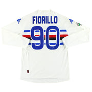 2007-08 Sampdoria Kappa Away Shirt Fiorillo #90 XL - Classic Football Kit