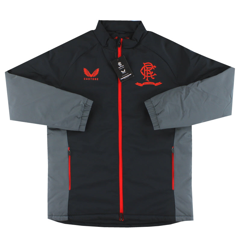 2021-22 Rangers '150 Year Anniversary' Castore Coaches Hybrid Bench Jacket *BNIB* M - Classic Football Kit