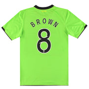 2010-11 Celtic Nike Away Shirt Brown #8 S - Classic Football Kit