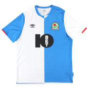 2019-20 Blackburn Umbro Home Shirt XL - Classic Football Kit