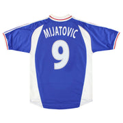 2000-01 Yugoslavia adidas Home Shirt Mijatovic #9 *Mint* M - Classic Football Kit