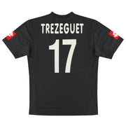 2001-02 Juventus Lotto CL Away Shirt Trezeguet #17 *Mint* L - Classic Football Kit