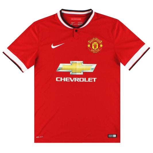2014-15 Manchester United Nike Home Shirt M