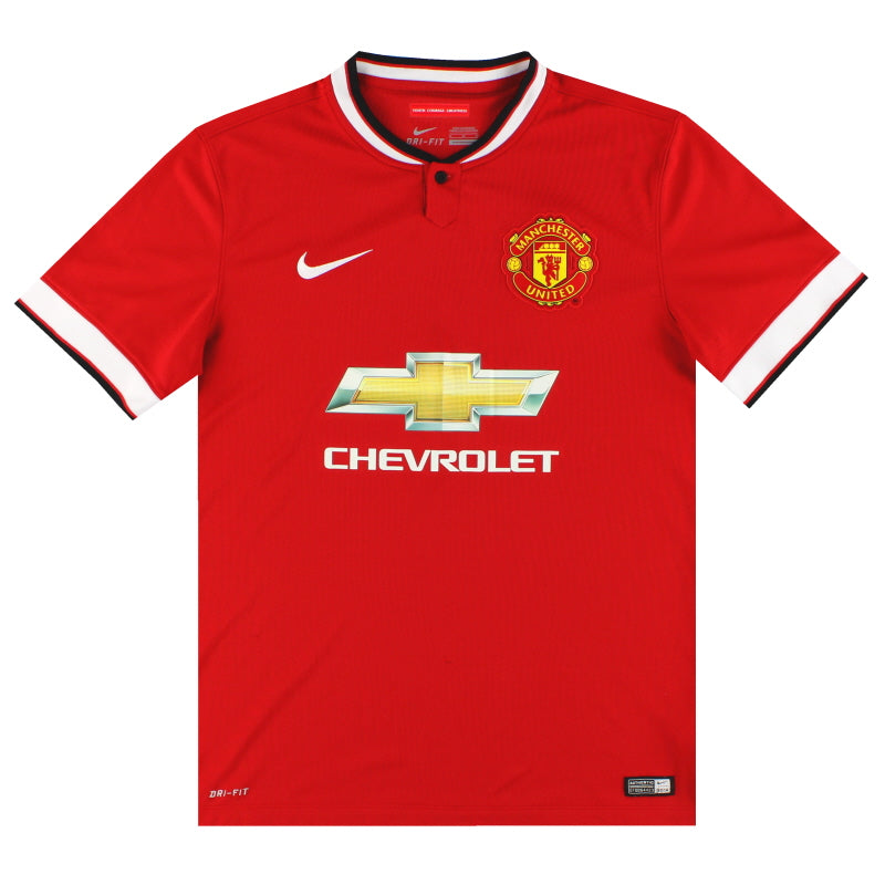 2014-15 Manchester United Nike Home Shirt M