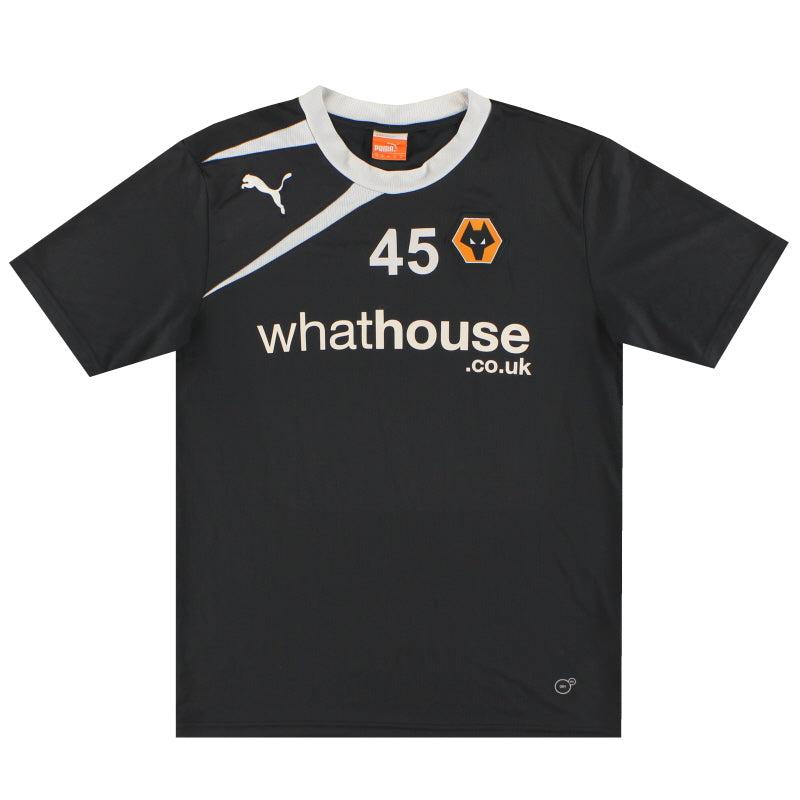2013-14 Wolves Puma Player Issue Training Shirt #45 M - Classic Football Kit