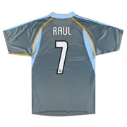 2003-04 Real Madrid adidas Third Shirt Raul #7 S - Classic Football Kit
