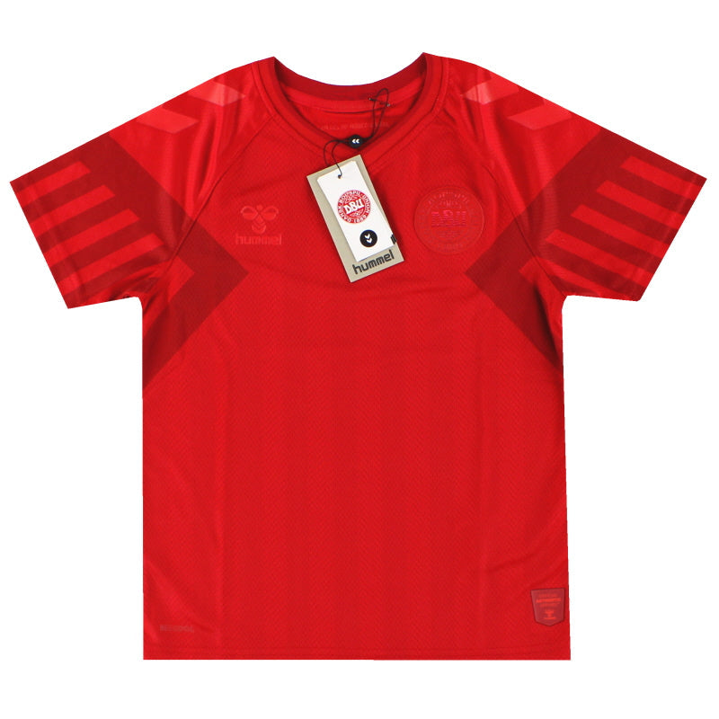 2022 Denmark Hummel Home Shirt *w/tags* M - Classic Football Kit