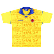 1995-96 Colombia Umbro Home Shirt Y - Classic Football Kit
